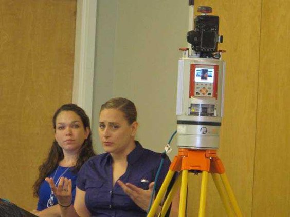 CID special agent Sarah Davis and digital evidence examiner Christina Malone
